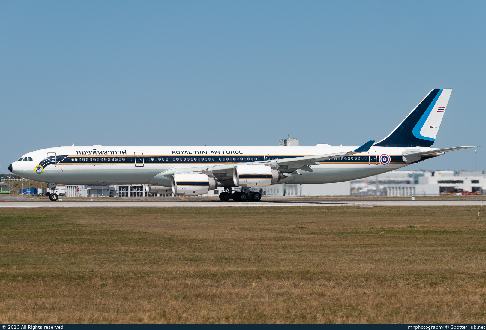 Photo of HS-TYV - Airbus A340-541 operated by Royal Thai Air Force