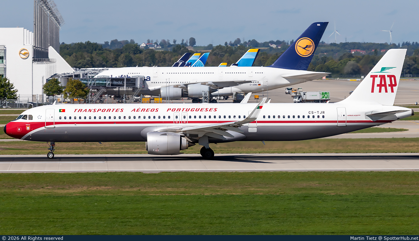 Photo of CS-TJR - Airbus A321-251NX operated by TAP Air Portugal