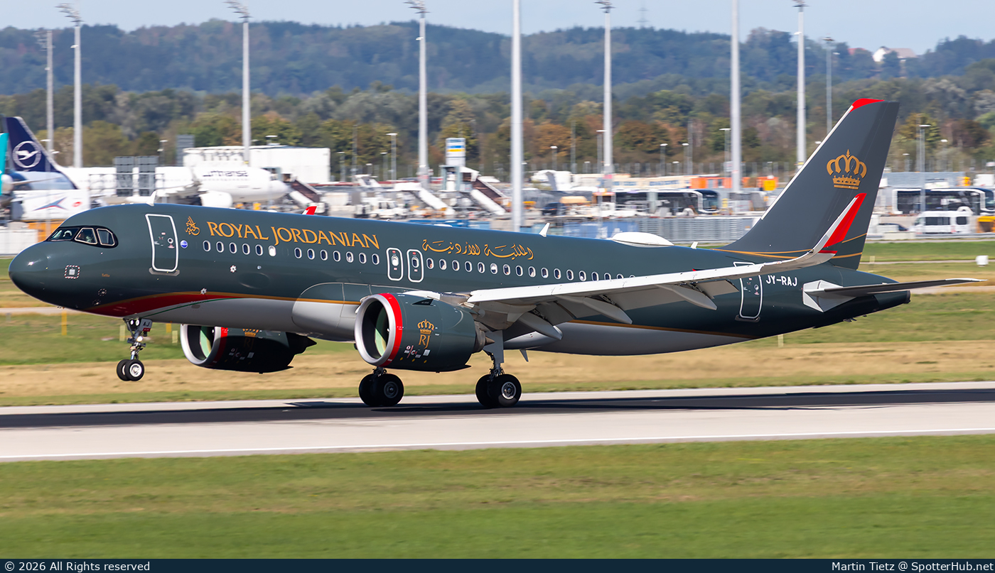 Photo of JY-RAJ - Airbus A320-271N operated by Royal Jordanian Airlines
