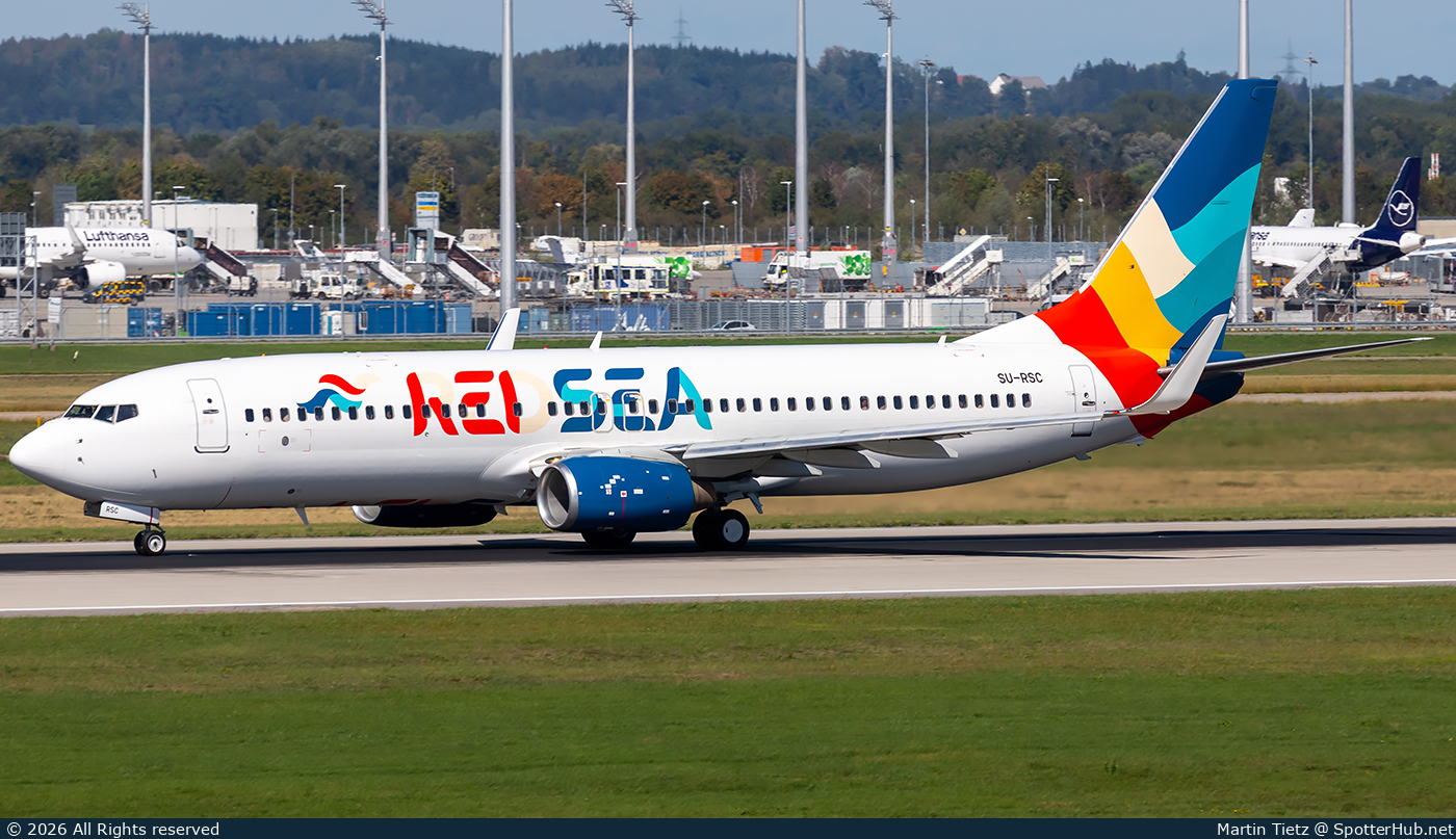 Photo of SU-RSC - Boeing 737-81B operated by Red Sea Airlines