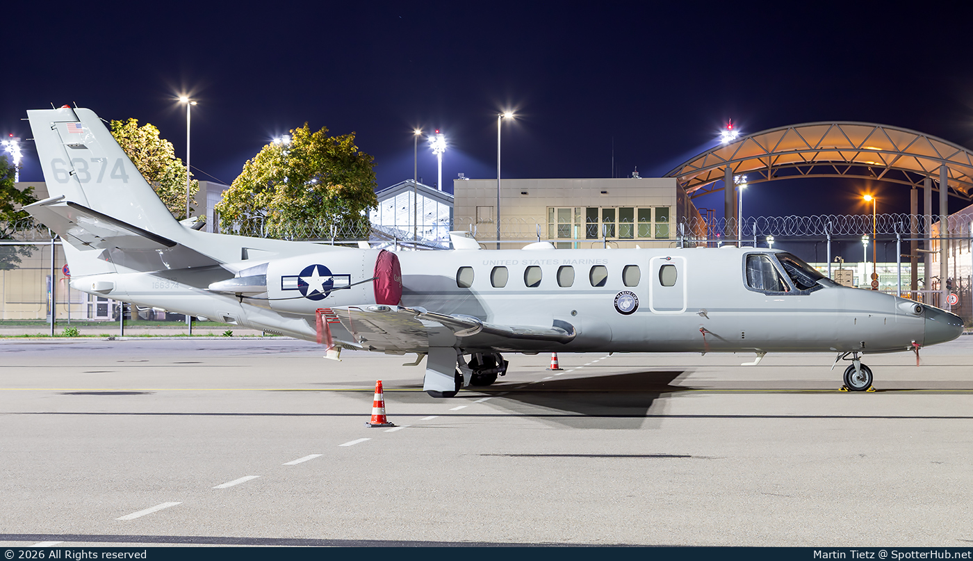 Photo of 166374 - Cessna UC-35D Citation Encore operated by US Marine Corps