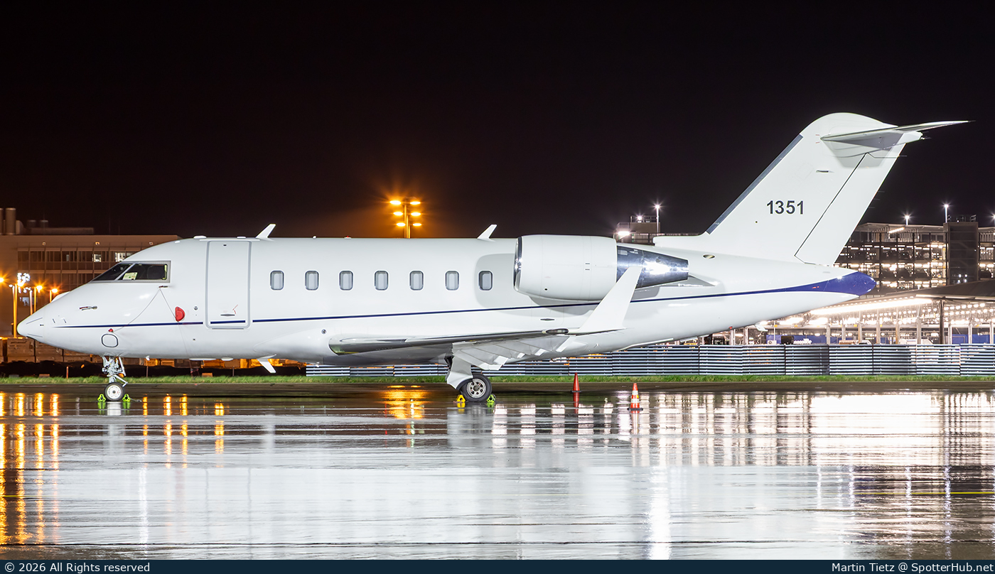 Photo of 1351 - Bombardier Challenger 650 operated by United Arab Emirates Air Force