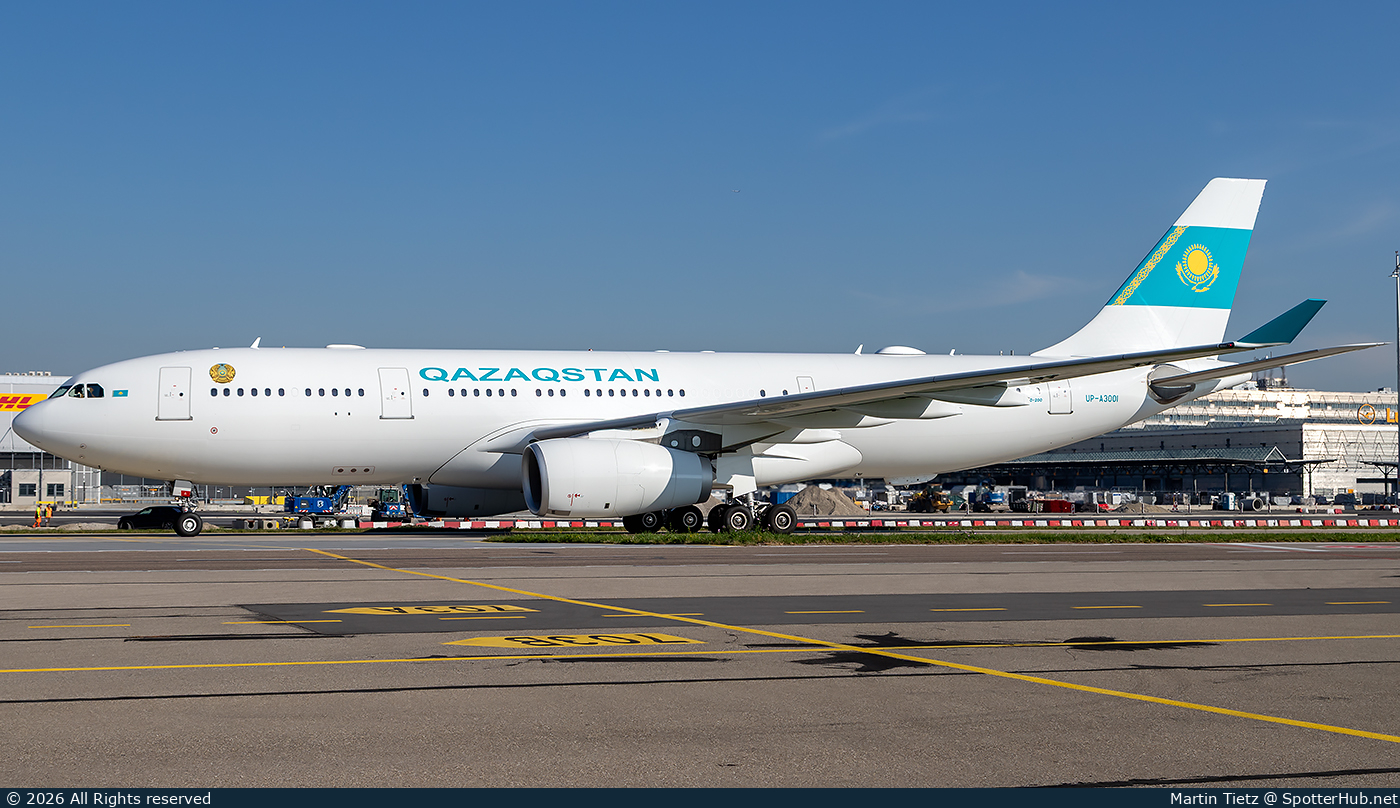 Photo of UP-A3001 - Airbus A330-243 operated by Government of Kazakhstan