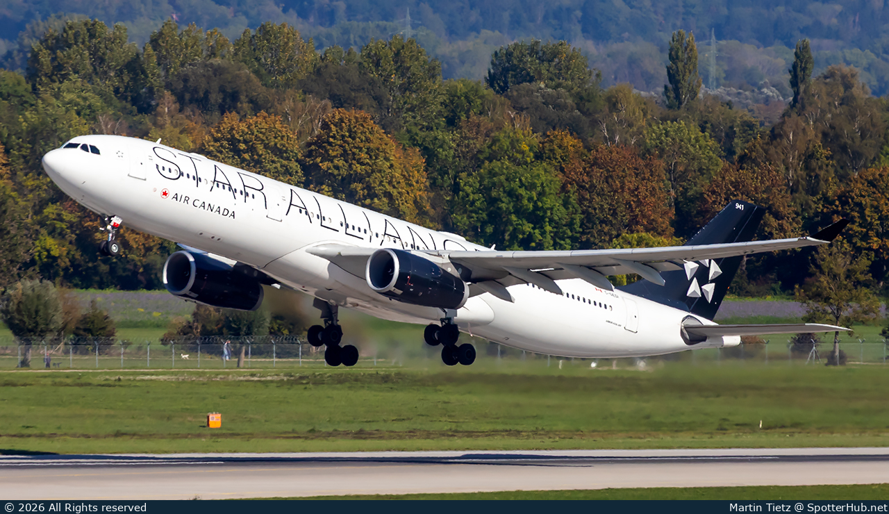 Photo of C-GEGI - Airbus A330-343 operated by Air Canada