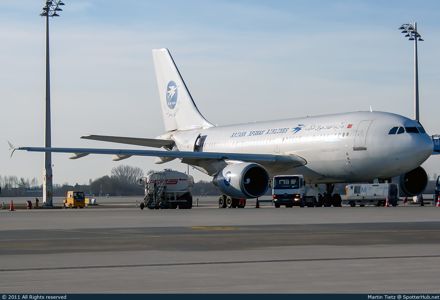 Photo of TC-SGC - Airbus A310-304 operated by Ariana Afghan Airlines (opb Saga Airlines)
