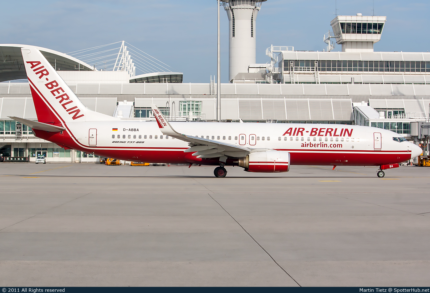 Photo of D-ABBA - Boeing 737-86J operated by Air Berlin