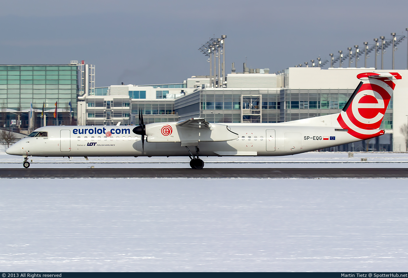 Photo of SP-EQG - Bombardier DHC-8-402 Dash 8 Q400 operated by euroLOT