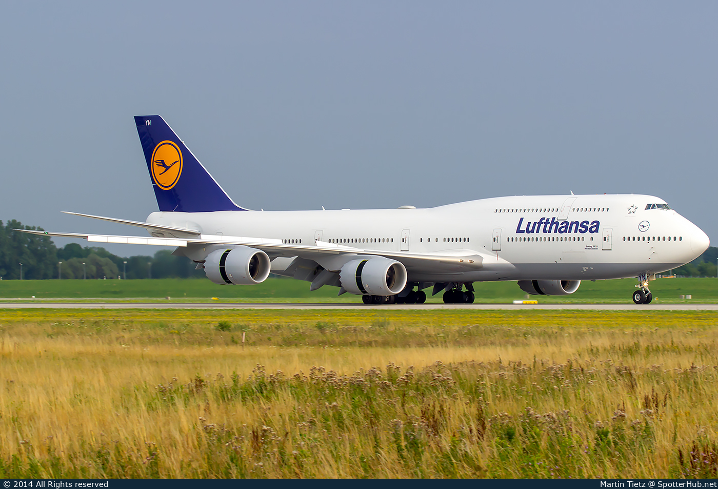 Photo of D-ABYN - Boeing 747-830 operated by Lufthansa
