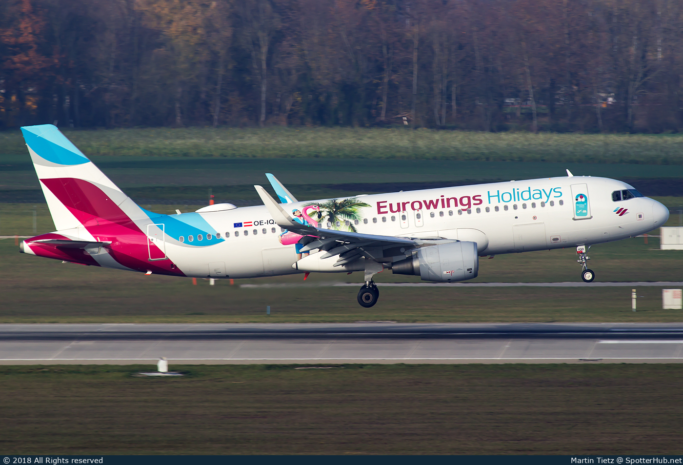 Photo of OE-IQD - Airbus A320-214 operated by Eurowings Europe