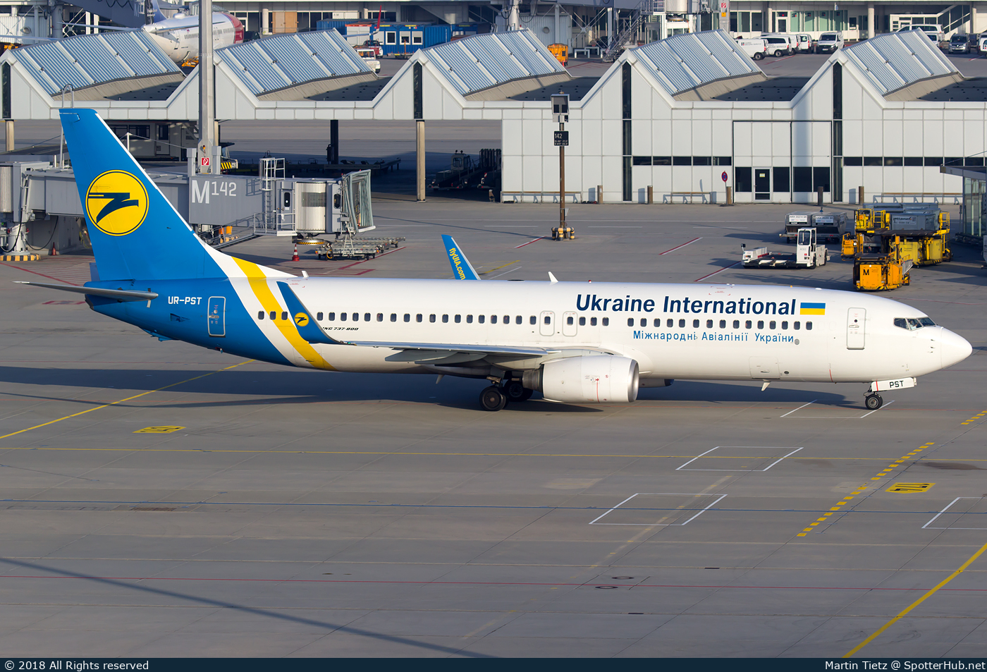 Photo of UR-PST - Boeing 737-8AS operated by Ukraine International Airlines
