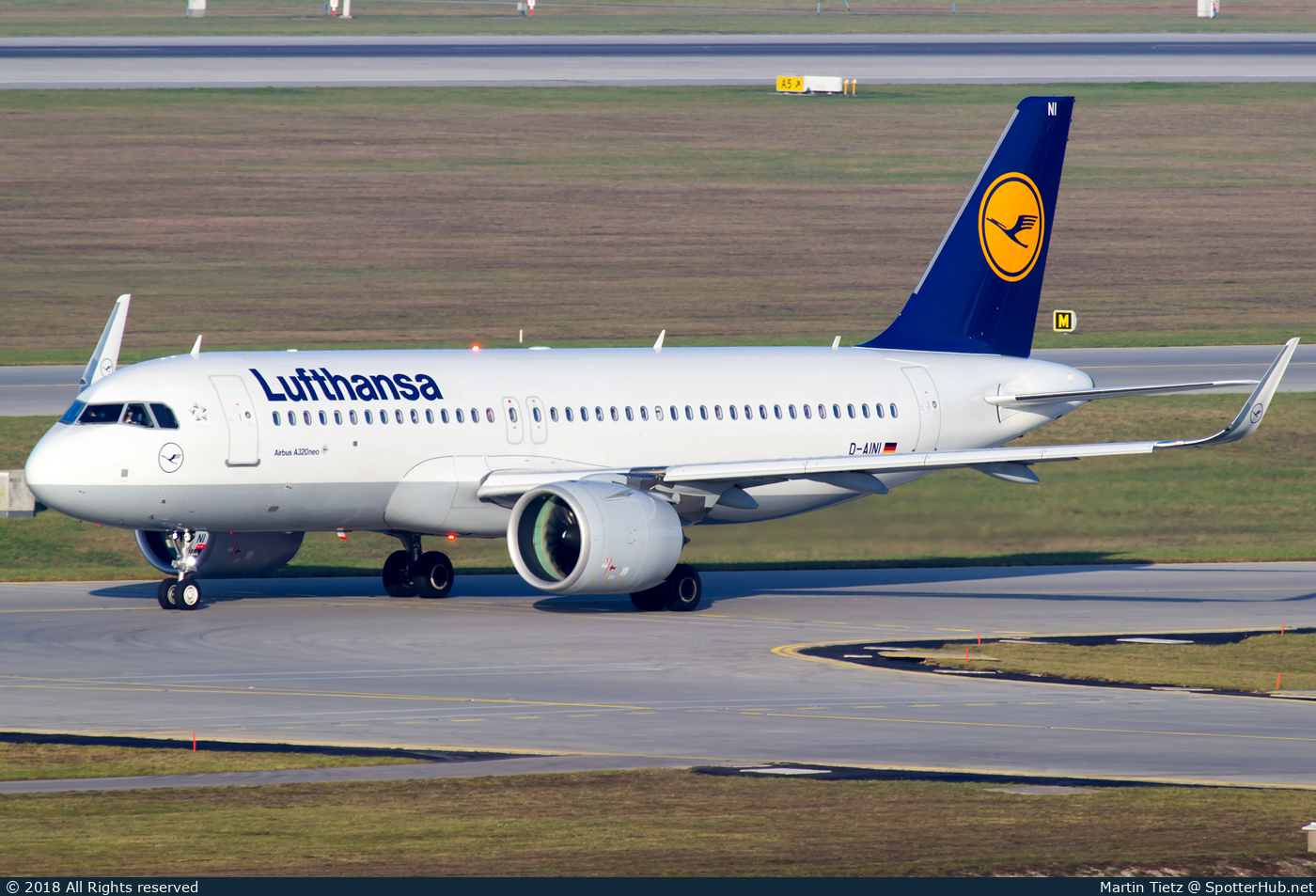 Photo of D-AINI - Airbus A320-271N operated by Lufthansa