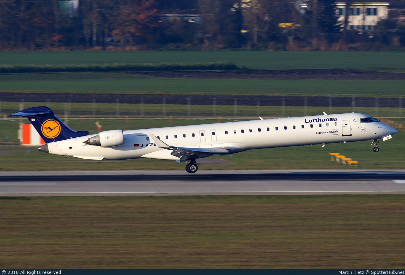 Photo of D-ACKB - Bombardier CRJ-900LR operated by Lufthansa CityLine