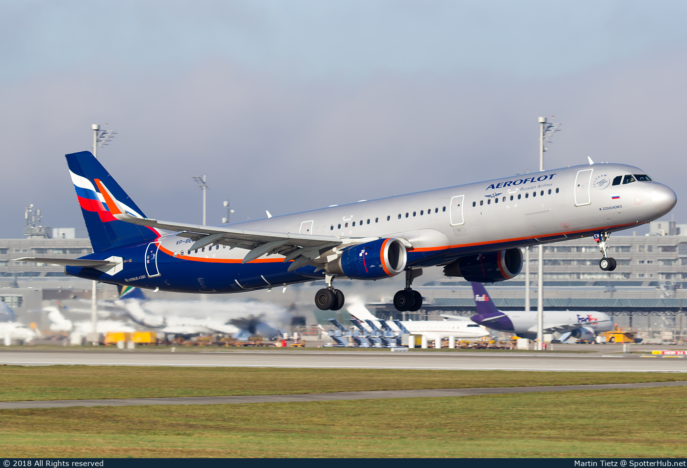 Photo of VP-BEW - Airbus A321-211 operated by Aeroflot