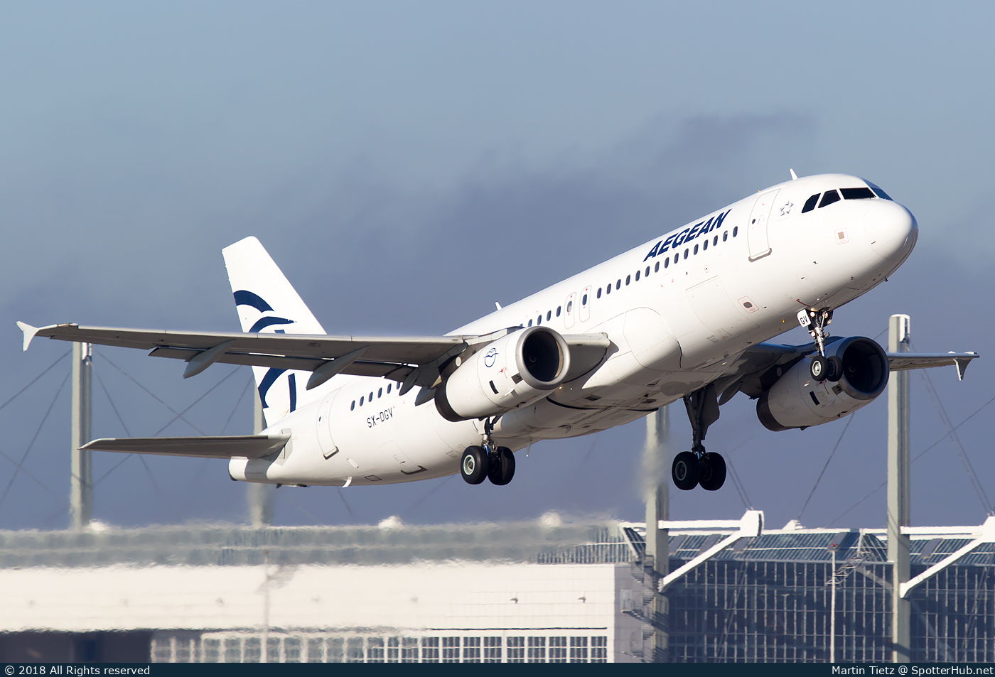 Photo of SX-DGV - Airbus A320-232 operated by Aegean Airlines