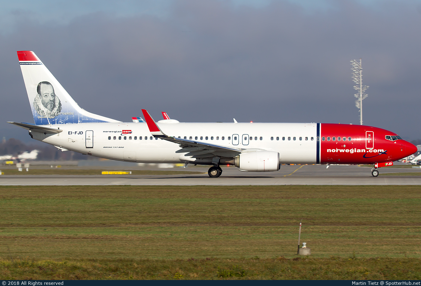 Photo of EI-FJD - Boeing 737-8JP operated by Norwegian Air International
