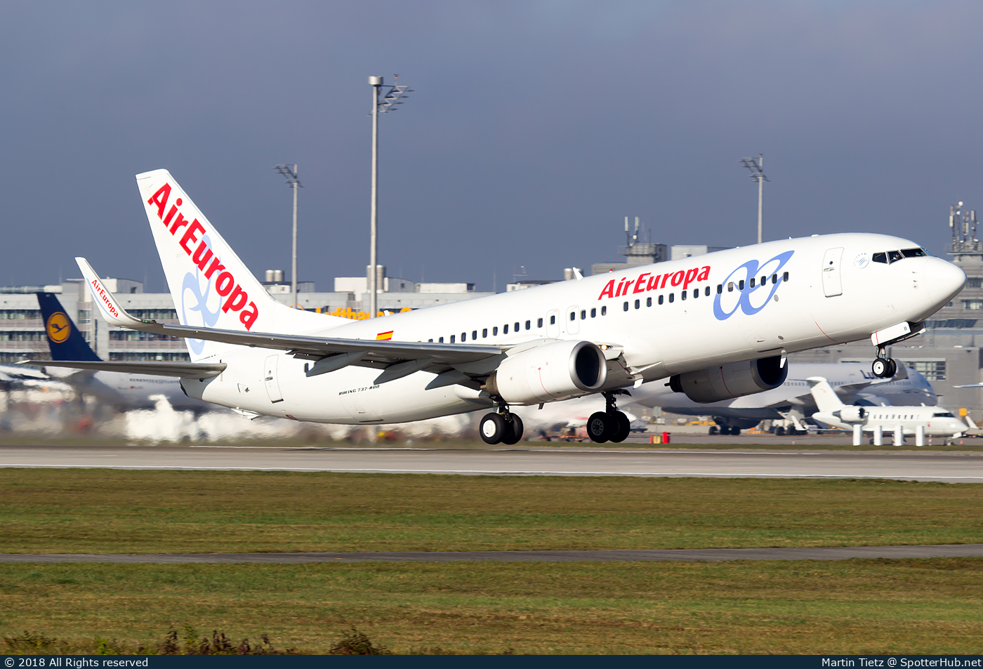 Photo of EC-III - Boeing 737-86Q operated by Air Europa