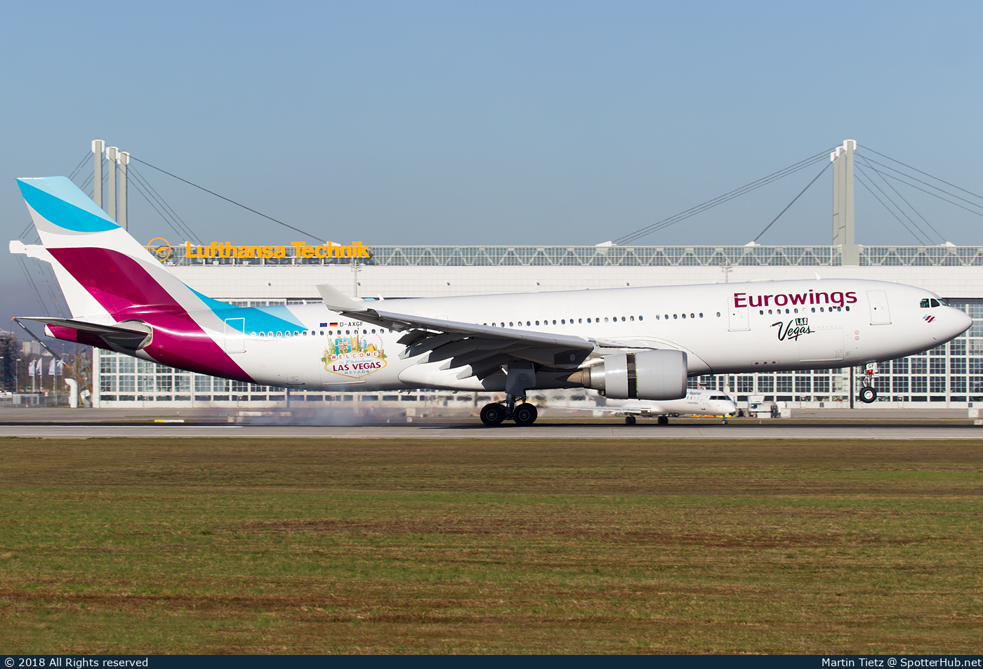 Photo of D-AXGF - Airbus A330-203 operated by Eurowings (opb SunExpress Germany)