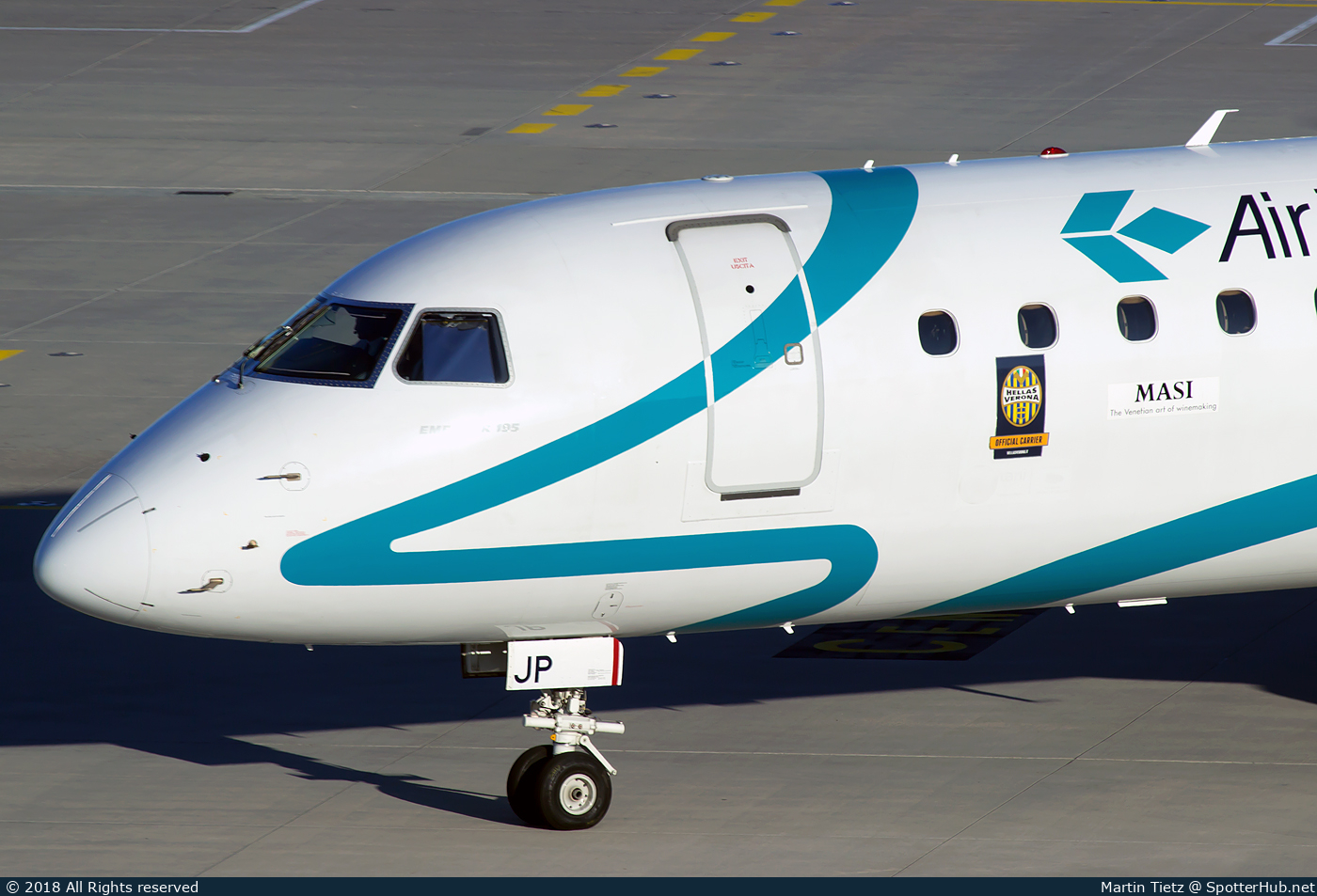 Photo of I-ADJP - Embraer ERJ-195LR operated by Air Dolomiti