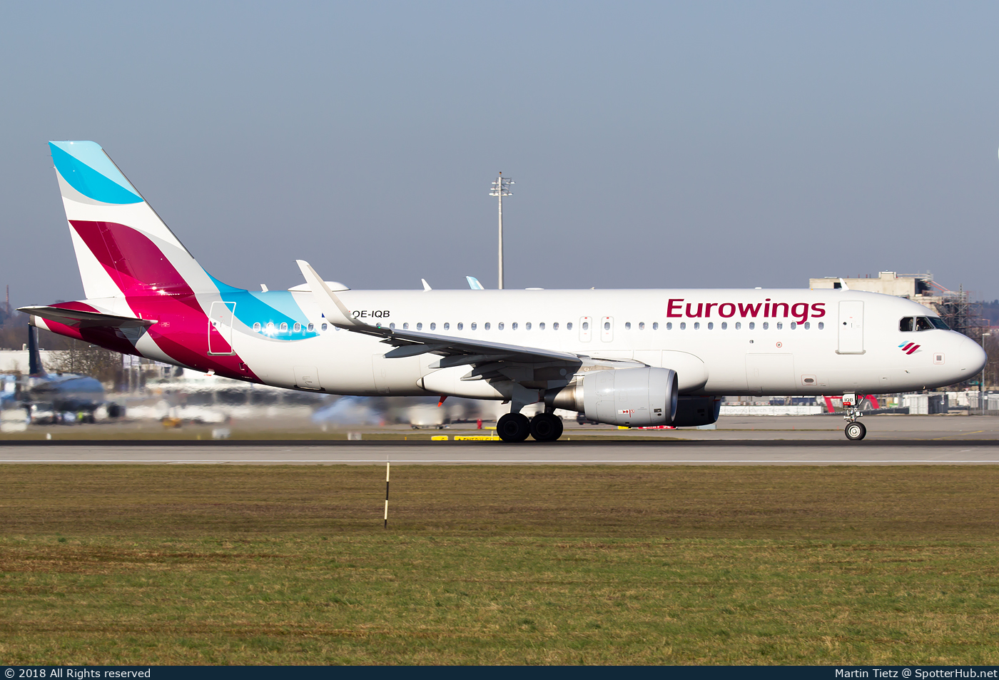 Photo of OE-IQB - Airbus A320-214 operated by Eurowings Europe
