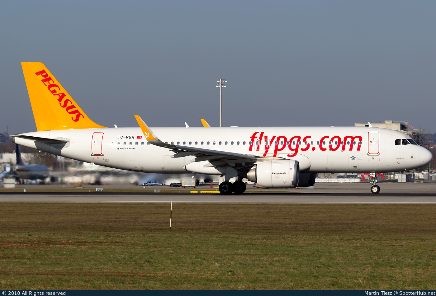 Photo of TC-NBA - Airbus A320-251N operated by Pegasus Airlines