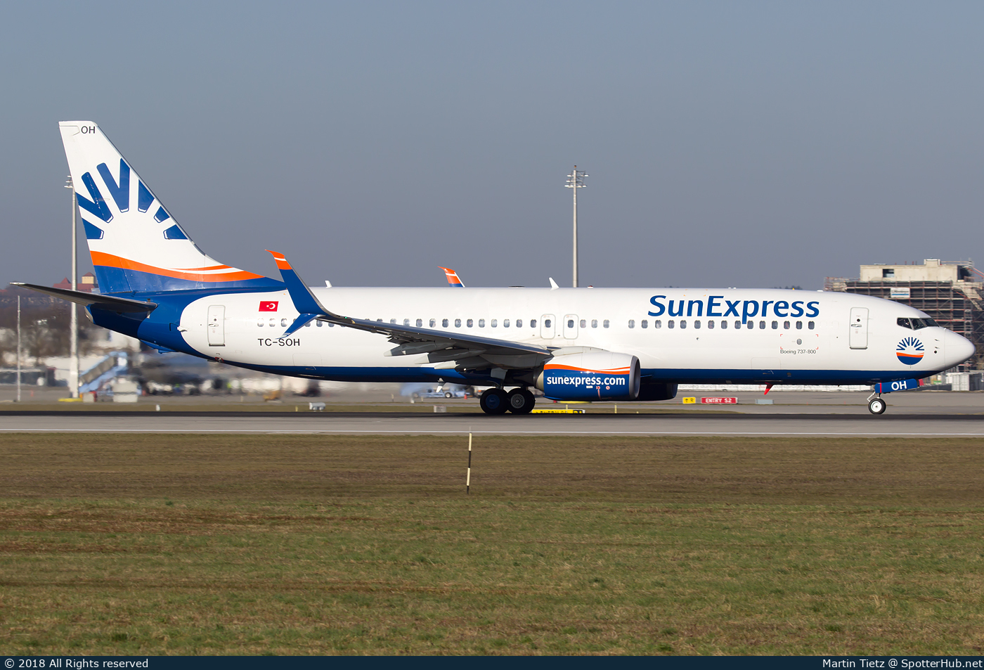 Photo of TC-SOH - Boeing 737-8HC operated by SunExpress