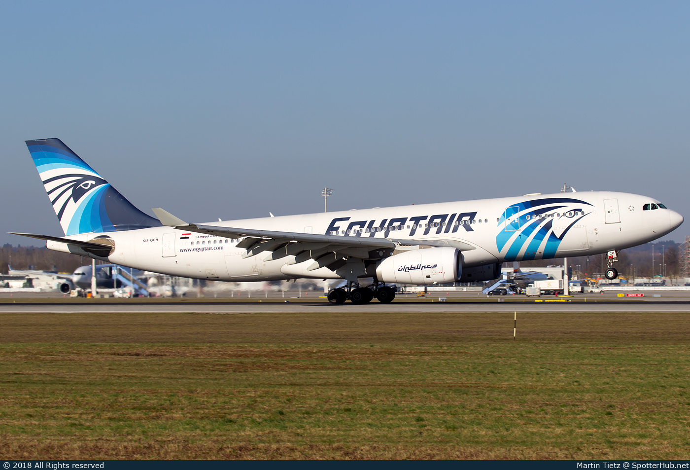 Photo of SU-GCH - Airbus A330-243 operated by Egyptair