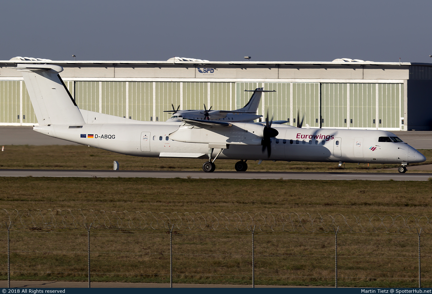 Photo of D-ABQG - Bombardier DHC-8-402 Dash 8 Q400 operated by Eurowings (opb LGW Luftfahrtgesellschaft Walter)