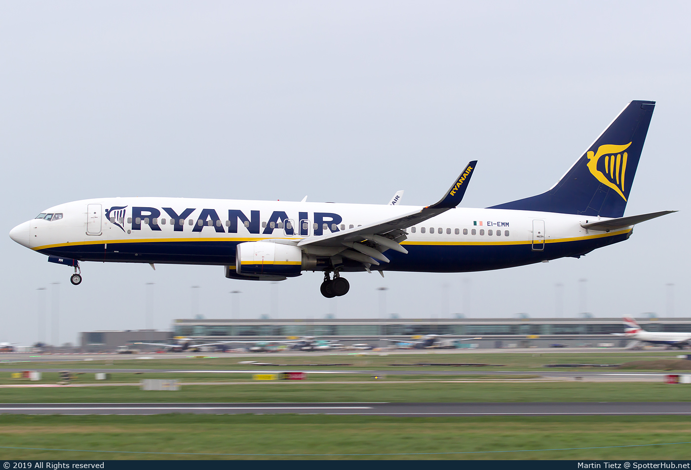 Photo of EI-EMM - Boeing 737-8AS operated by Ryanair