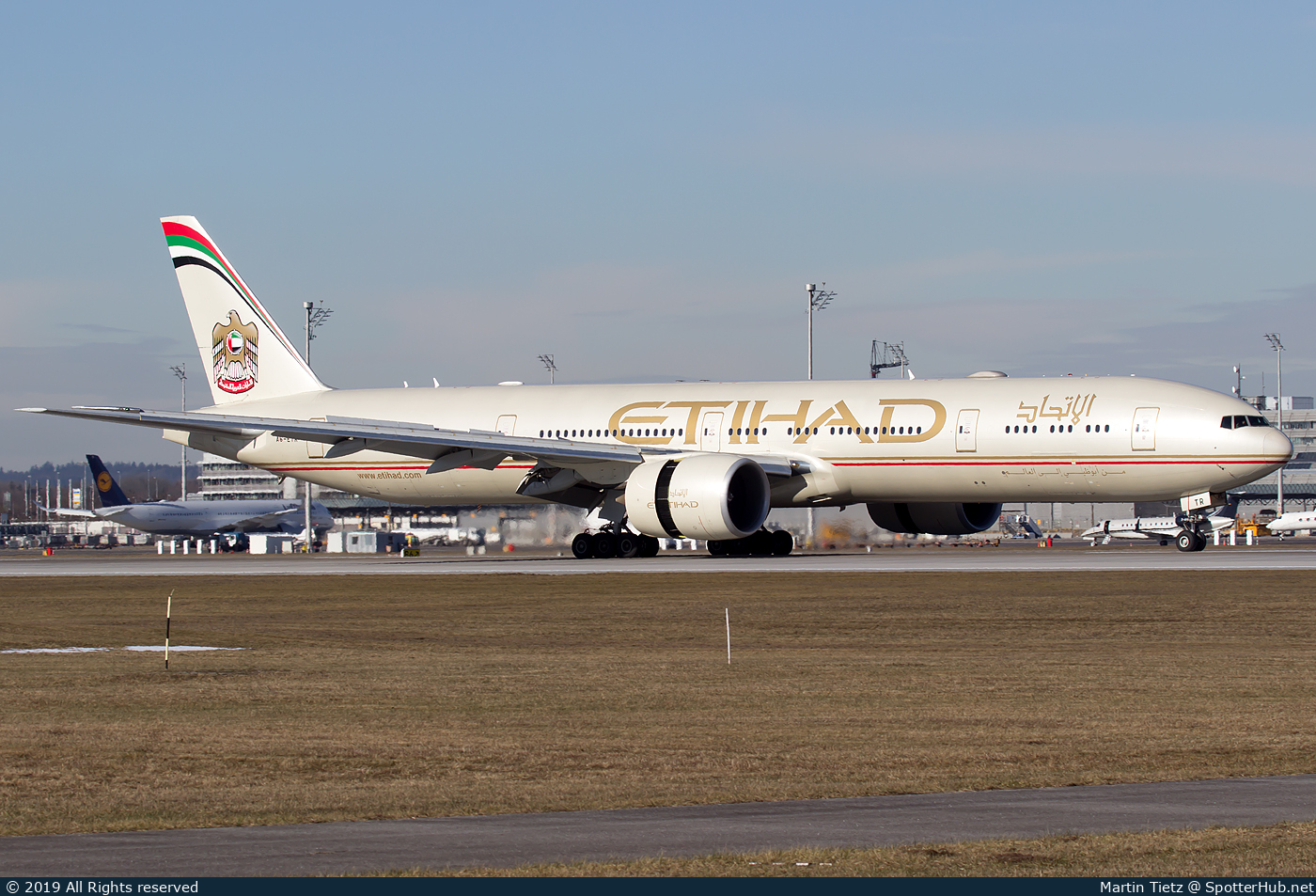 Photo of A6-ETR - Boeing 777-3FX(ER) operated by Etihad Airways