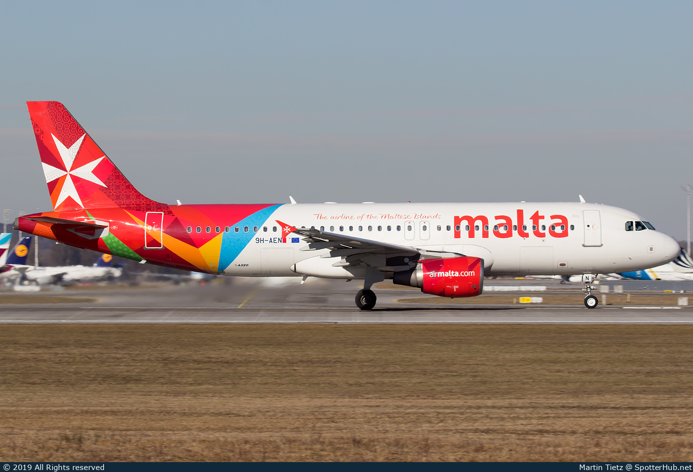 Photo of 9H-AEN - Airbus A320-214 operated by Air Malta