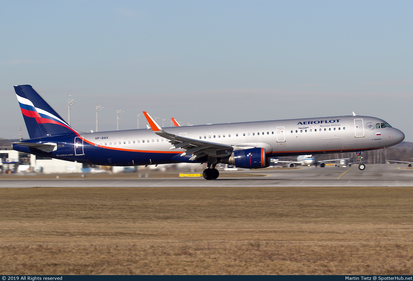 Photo of VP-BAV - Airbus A321-211 operated by Aeroflot
