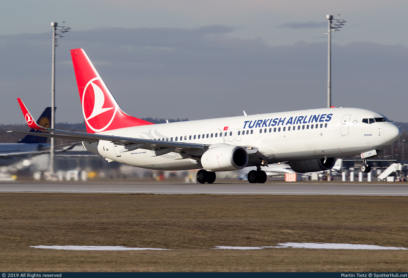 Photo of TC-JVT - Boeing 737-8F2 operated by Turkish Airlines