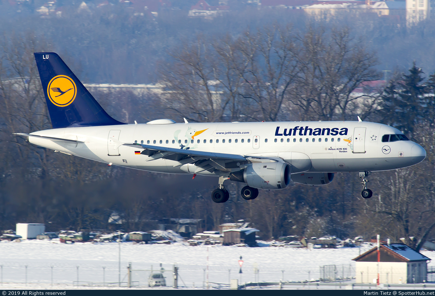 Photo of D-AILU - Airbus A319-114 operated by Lufthansa