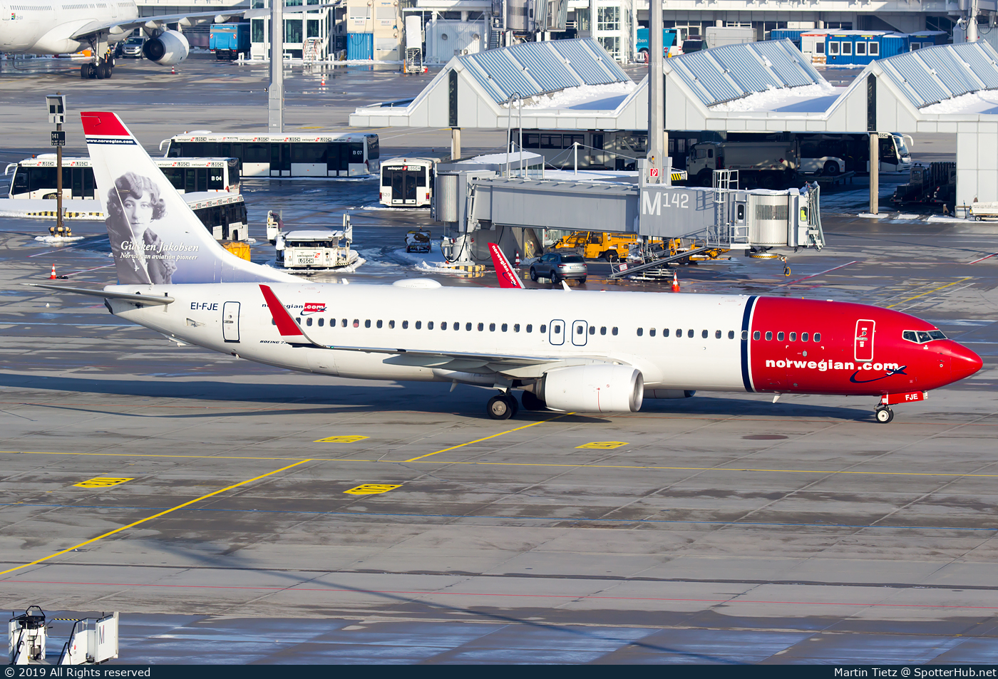 Photo of EI-FJE - Boeing 737-8JP operated by Norwegian Air International