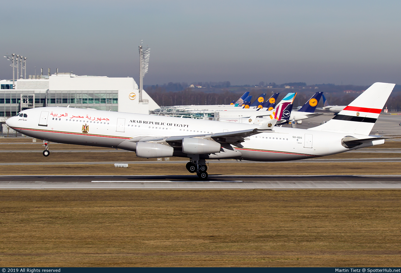 Photo of SU-GGG - Airbus A340-211 operated by Government of Egypt