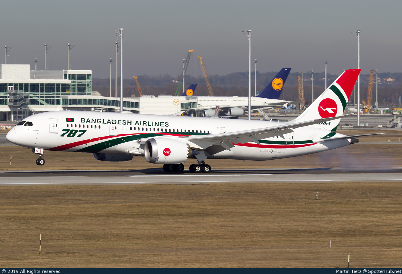 Photo of S2-AJT - Boeing 787-8 Dreamliner operated by Biman Bangladesh Airlines