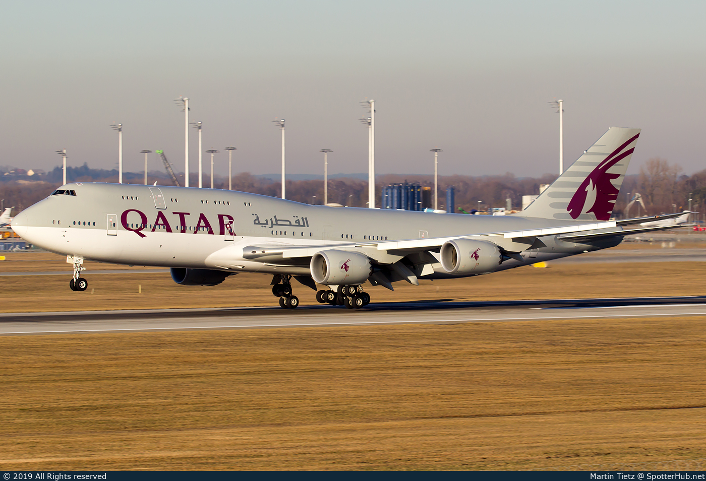 Photo of A7-HHE - Boeing 747-8KB(BBJ) operated by Qatar Amiri Flight