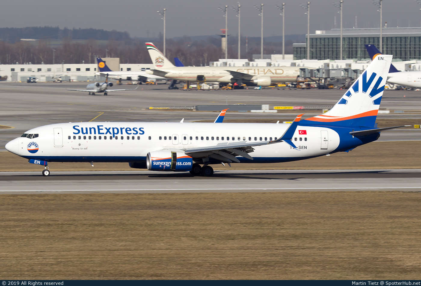 Photo of TC-SEN - Boeing 737-8HC operated by SunExpress