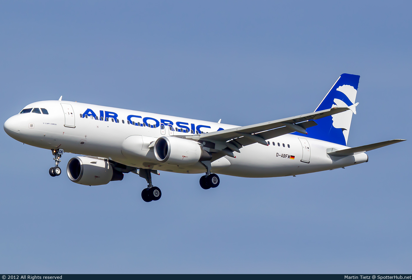 Photo of D-ABFM - Airbus A320-214 operated by Air Corsica