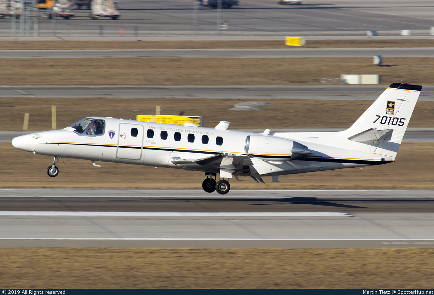 Photo of 97-00105 - Cessna UC-35A1 Citation Ultra operated by US Army