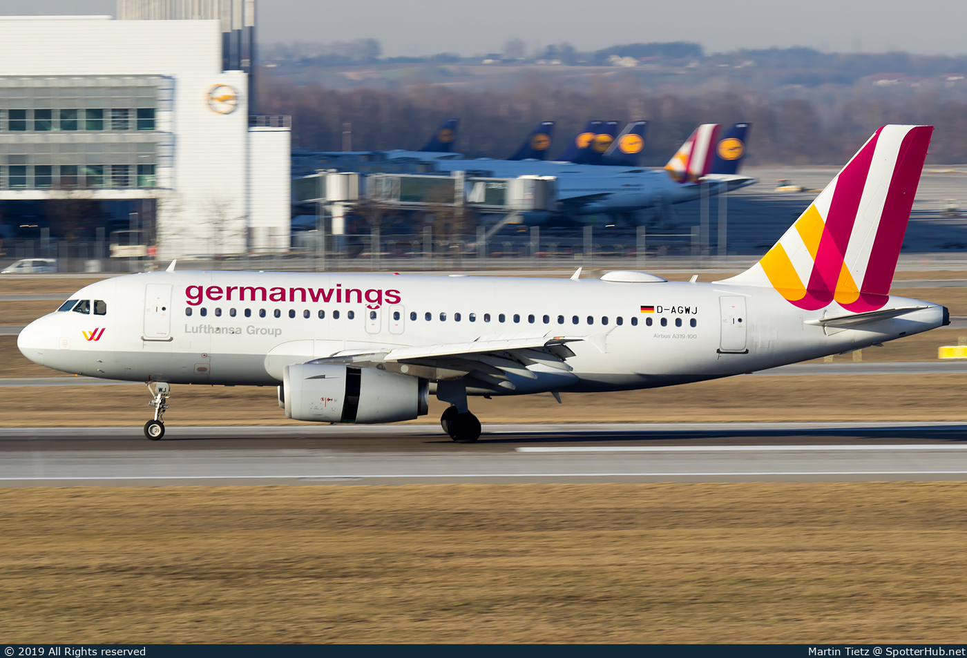 Photo of D-AGWJ - Airbus A319-132 operated by Germanwings