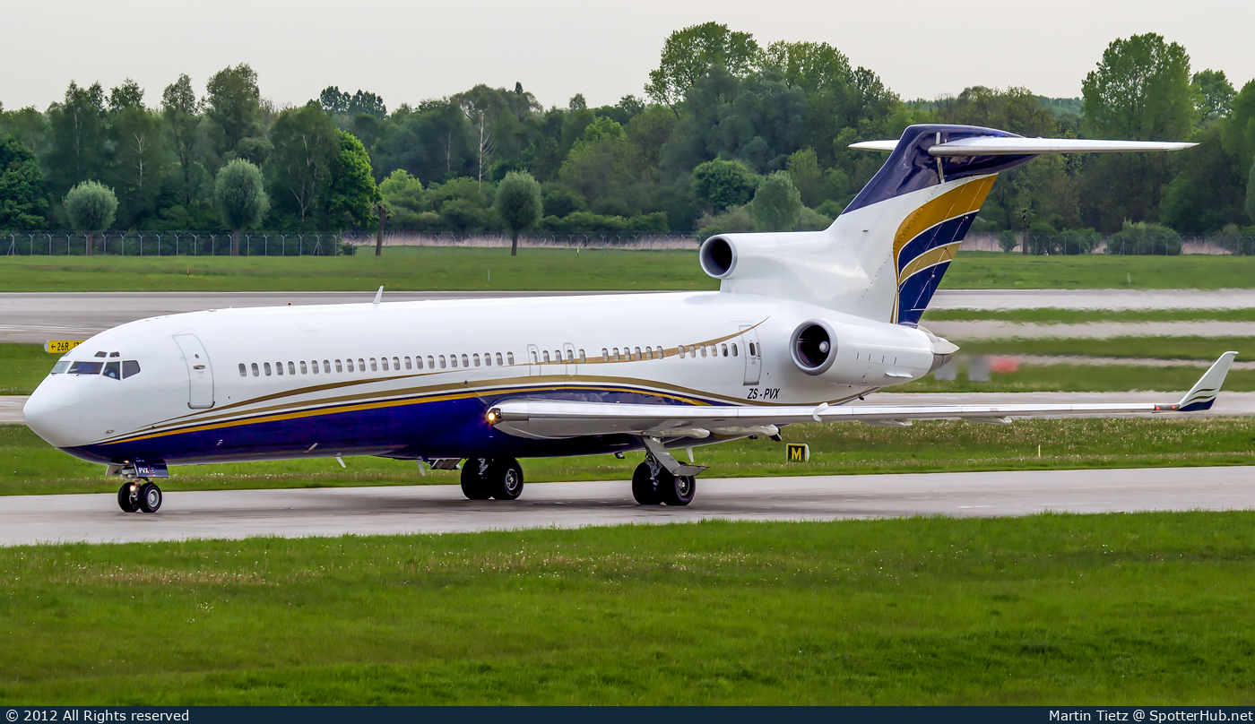 Photo of ZS-PVX - Boeing 727-2N6(Adv)(RE) operated by Fortune Air
