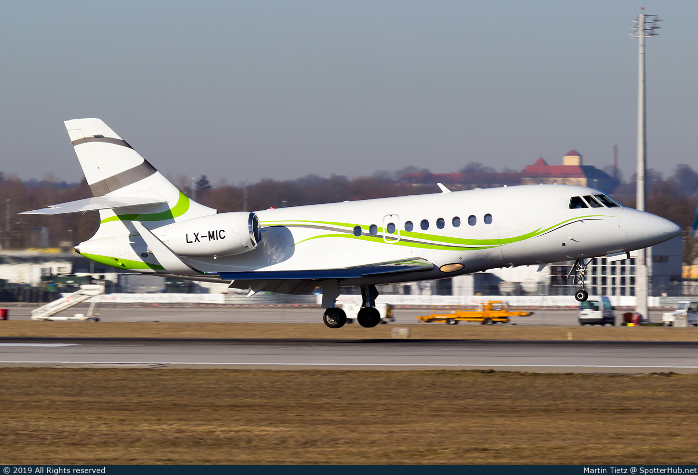 Photo of LX-MIC - Dassault Falcon 2000S operated by Global Jet Luxembourg