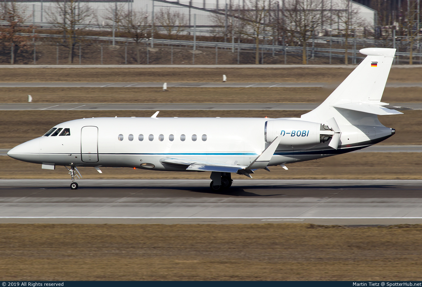 Photo of D-BOBI - Dassault Falcon 2000LX operated by BASF