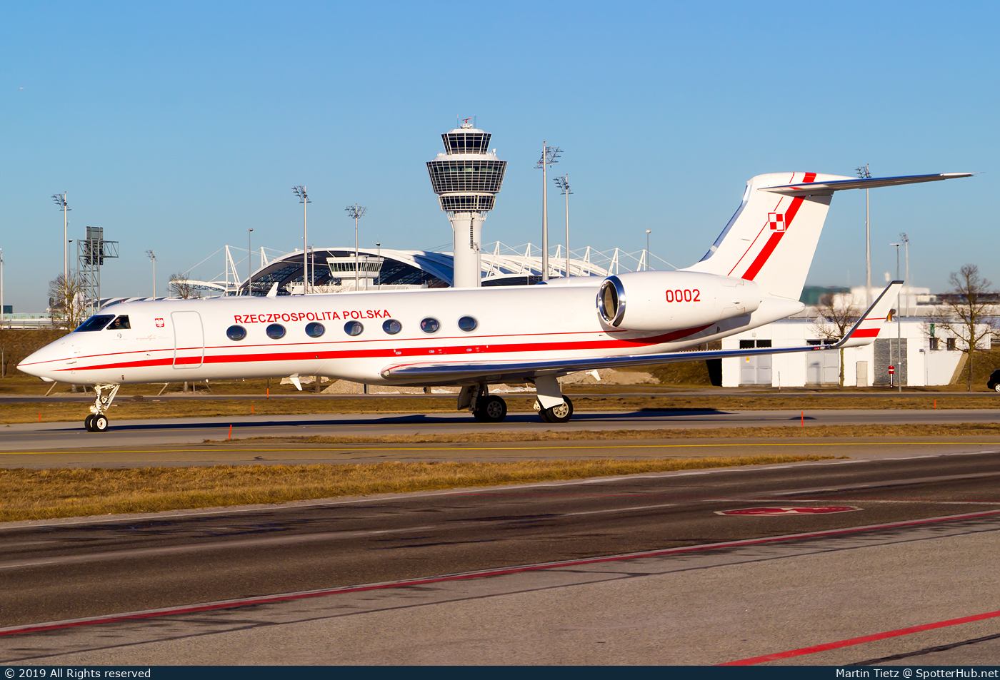 Photo of 0002 - Gulfstream GV-SP (G550) operated by Government of Poland
