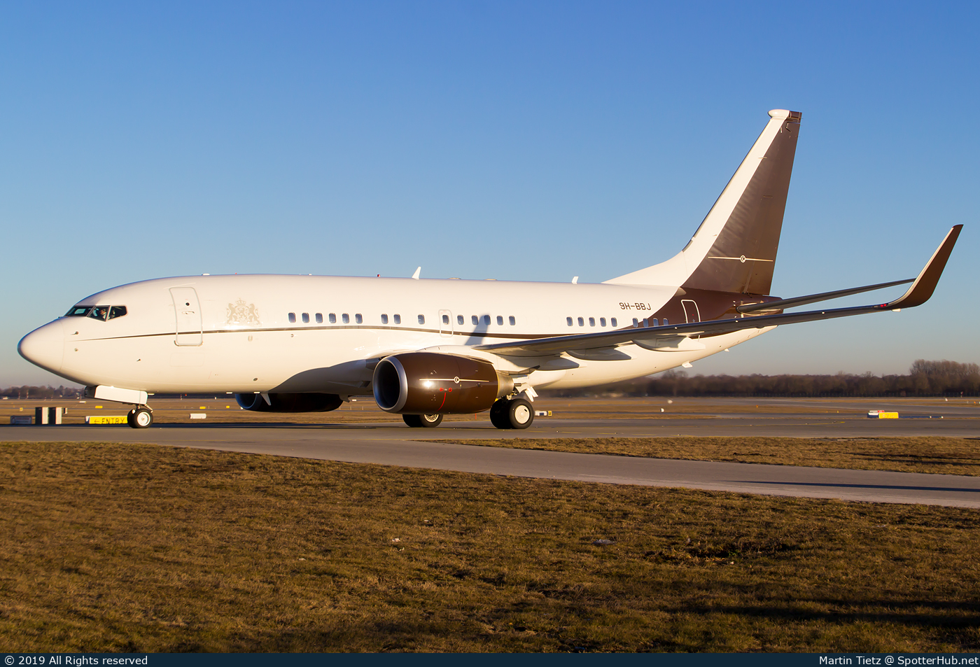 Photo of 9H-BBJ - Boeing 737-7BC(BBJ) operated by Privajet