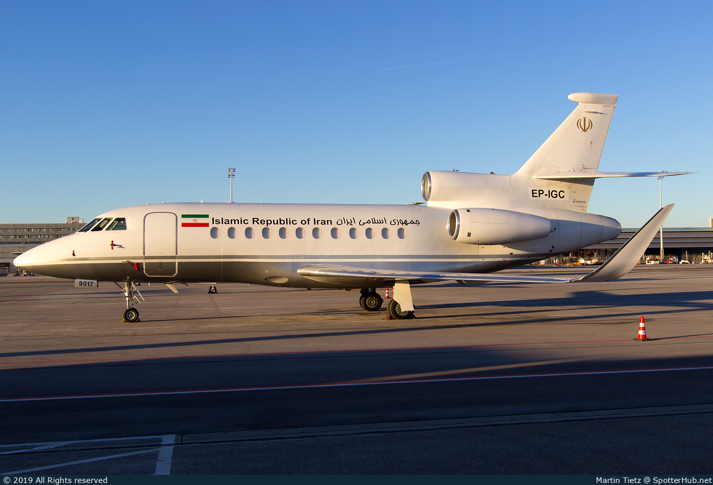 Photo of EP-IGC - Dassault Falcon 900EX operated by Government of Islamic Republic of Iran