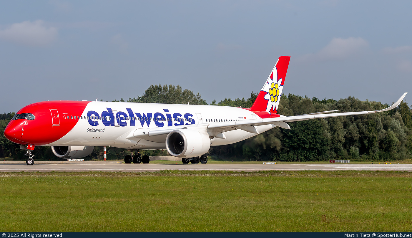 Photo of HB-IHF - Airbus A350-941 operated by Edelweiss Air