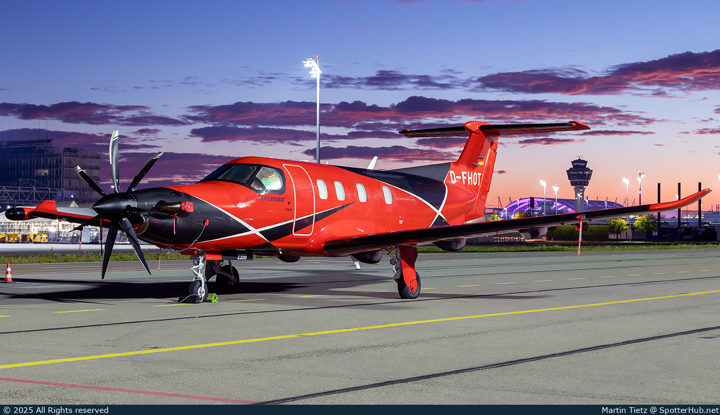 Photo of D-FHOT - Pilatus PC-12 NGX operated by Skywalker