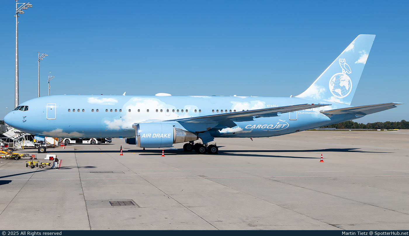 Photo of N767CJ - Boeing 767-24Q(ER) operated by Elan Express
